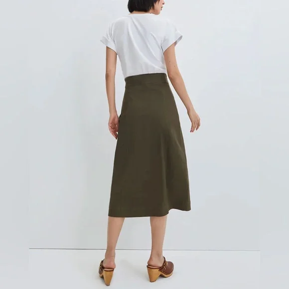 BID Veronica Beard Larsen Dress Two-tone White / Green Dress, Small - Picture 4 of 9